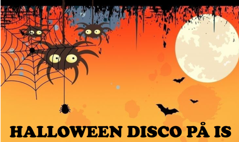 Halloweendisco på is