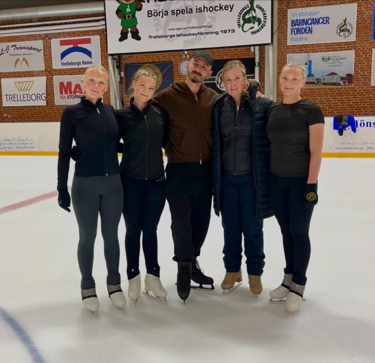 Hilda, Hedda, Malva och Cissi på Skånespetsen